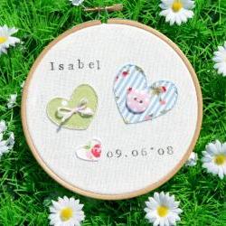 Personalised Hoop Art