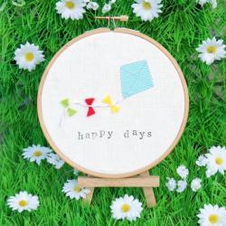 Kite Wall Hoop Art